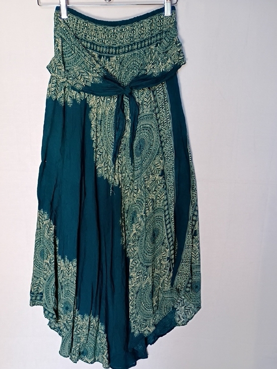 Bangkokpants Dresses & Skirts - BANGKOKPANTS Women's Smocked Convertible Strapless Dress/Skirt Size M